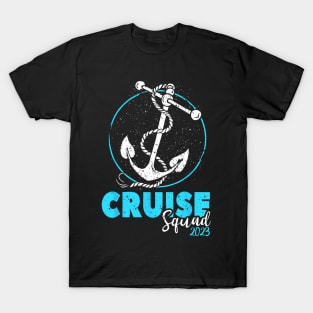 Cruise Squad 2023 Vacation Party Trip Cruise Ship T-Shirt